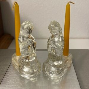 Biedermann mini candle holders set of two